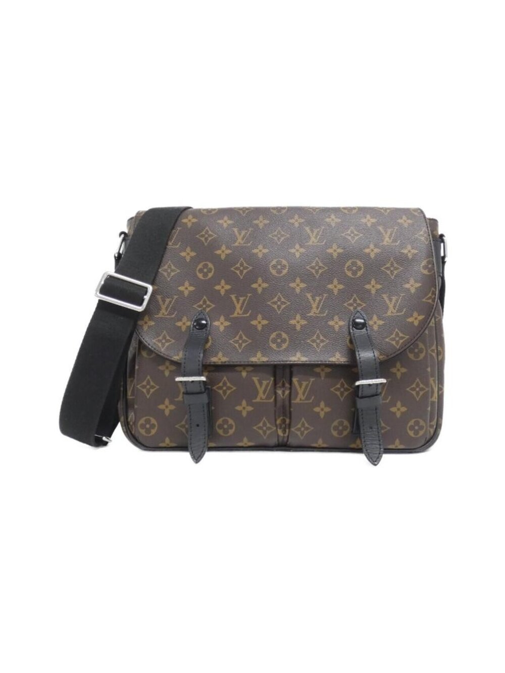 Louis Vuitton Monogram Macassar Christopher Messenger Shoulder Bag